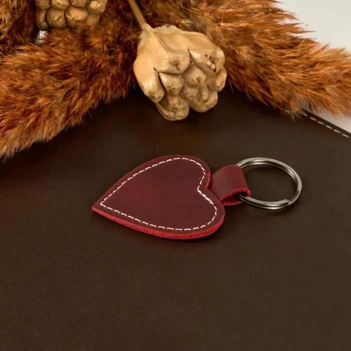 Personalized Leather Keychain for Couples Gift, Custom Leather Keychain Couples Name, Date Initial Couples Anniversary Gift, Gift for Him - Image 7