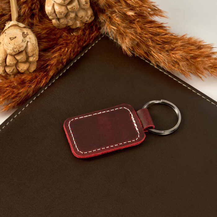 Personalized Leather Keychain for Birthday, Personalized Coordinates Keychain for Mens, Custom Date Initial Couples for Anniversary Gift - Image 3