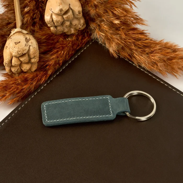 Personalized Leather Keychain, Customized Keyfob Wedding Gift for Him, Leather Keychain with Personalized, Name Keychain for Mens - Image 6